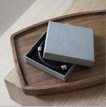Load image into Gallery viewer, Personalised grey luxury gift box 
