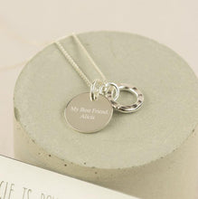 Load image into Gallery viewer, Silver Friendship Necklace - Silvary 
