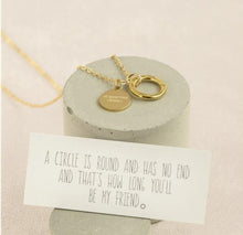 Load image into Gallery viewer, Gold Friendship Necklace - Silvary 
