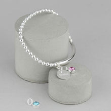 Load image into Gallery viewer, Swarovski Crystal Birthstone Bracelet Silver - Silvary 
