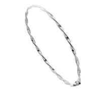 Load image into Gallery viewer, Silver Twist Bangle - Silvary 
