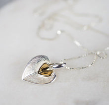 Load image into Gallery viewer, Sterling Silver &amp; Gold plated Necklace 

