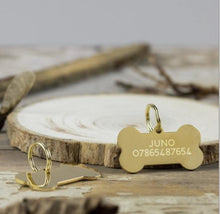 Load image into Gallery viewer, Dog Bone Shaped ID Tag - Silvary 
