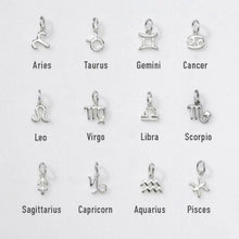 Load image into Gallery viewer, Zodiac Star Sign Silver Pendant Necklace - Silvary 
