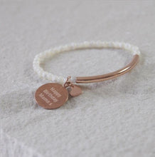 Load image into Gallery viewer, Bridesmaid Gift. Bridesmaid Jewellery. Bridesmaid Bracelet. Thank you Bridesmaid Gift. Maid of Honour Gift. Maid of Honour Jewellery. Wedding Jewellery. Wedding Pearls. 
